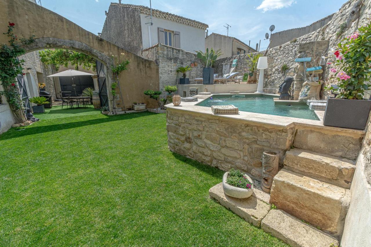 Le Baratier - Demeure De Charme Sauna & Piscine Calvisson Exterior photo